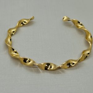 BRACELETE TORCIDO  DOURADO