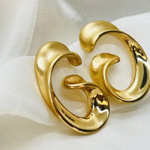 BRINCO LISO DOURADO