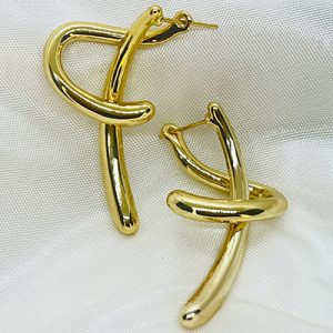 BRINCO LISO DOURADO