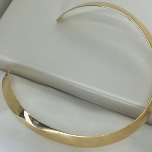 CHOKER ARO LISO DOURADO
