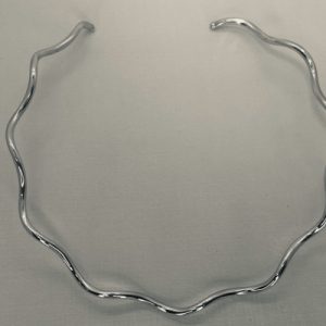 CHOKER ARO ONDULADA  LISA BRANCO