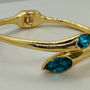 BRACELETE GOTA  DOURADO TURMALINA